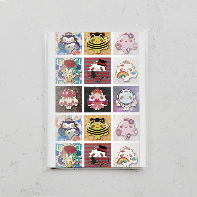 Toy Collection 【POP ART插畫名信片 】 - 卡片/明信片 - 紙 藍色