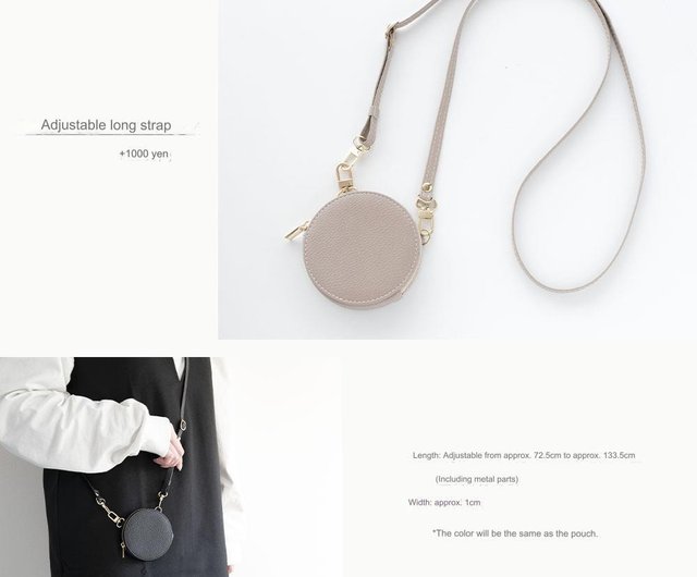 ラウンドポーチ 【 simple 名入れ 】 丸ポーチ マルチポーチ コイン