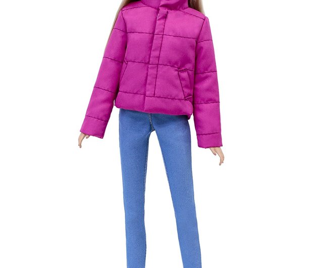 BARBIE ROUPAS FASHION CASACO DE INVERNO ROSA - MATTEL - GTIN/EAN