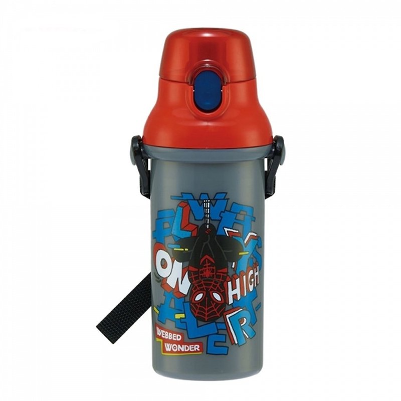 Skater- Silver Ion Direct Drinking Kettle (480ml) Spider-Man GOGO! - จานเด็ก - พลาสติก หลากหลายสี