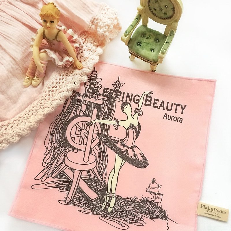 睡美人 Sleeping Beauty by Ballet  | 洗臉布 - 潔面/卸妝 - 其他材質 粉紅色