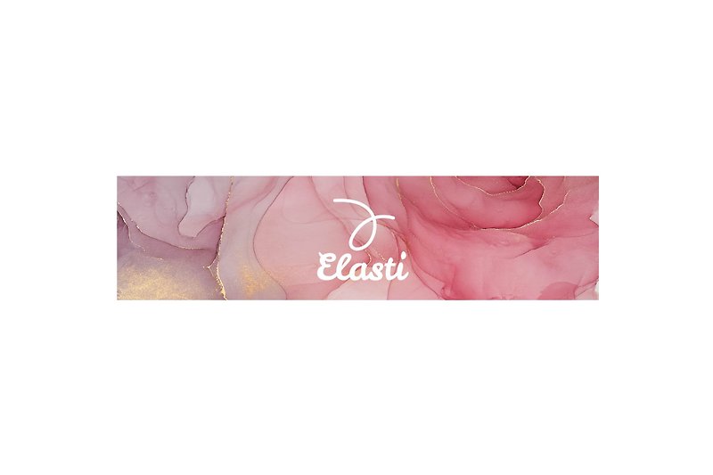 【ELASTI】時尚運動毛巾-傾城之戀 - 運動配件 - 聚酯纖維 粉紅色