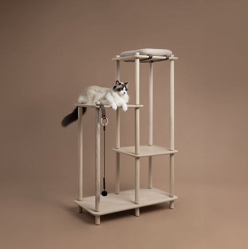 LOVE PET FAMILY 加拿大 PAPUK 貓跳台爬架 實木 系列組合 Connect Bundle