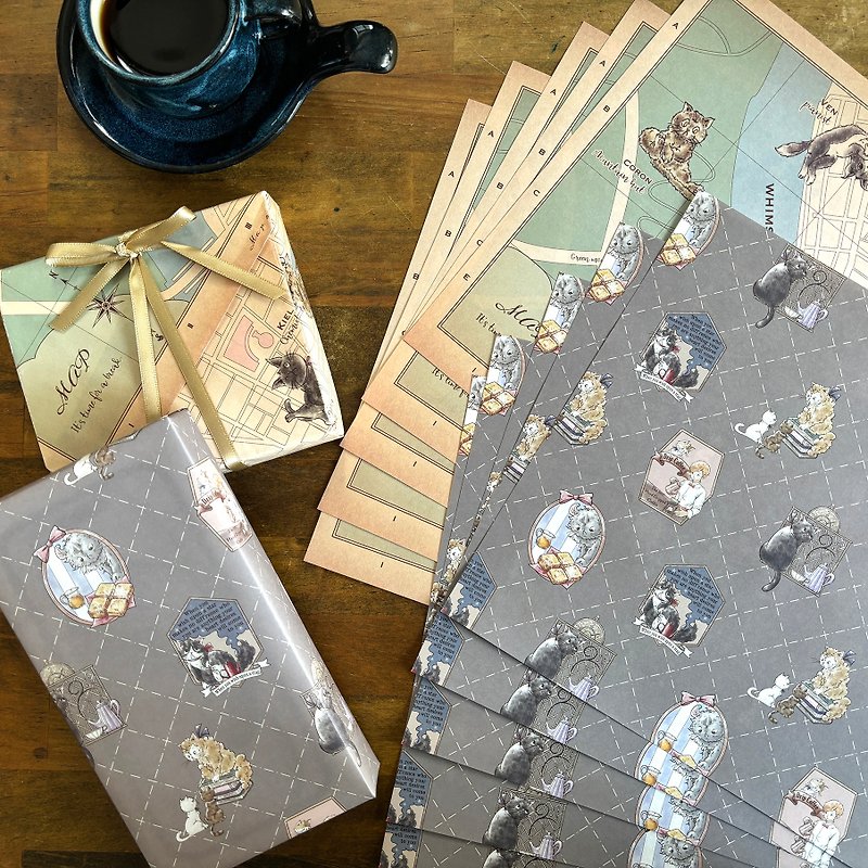 Coffee shop design paper: Kissa Noizm Memories - Other - Paper Gray