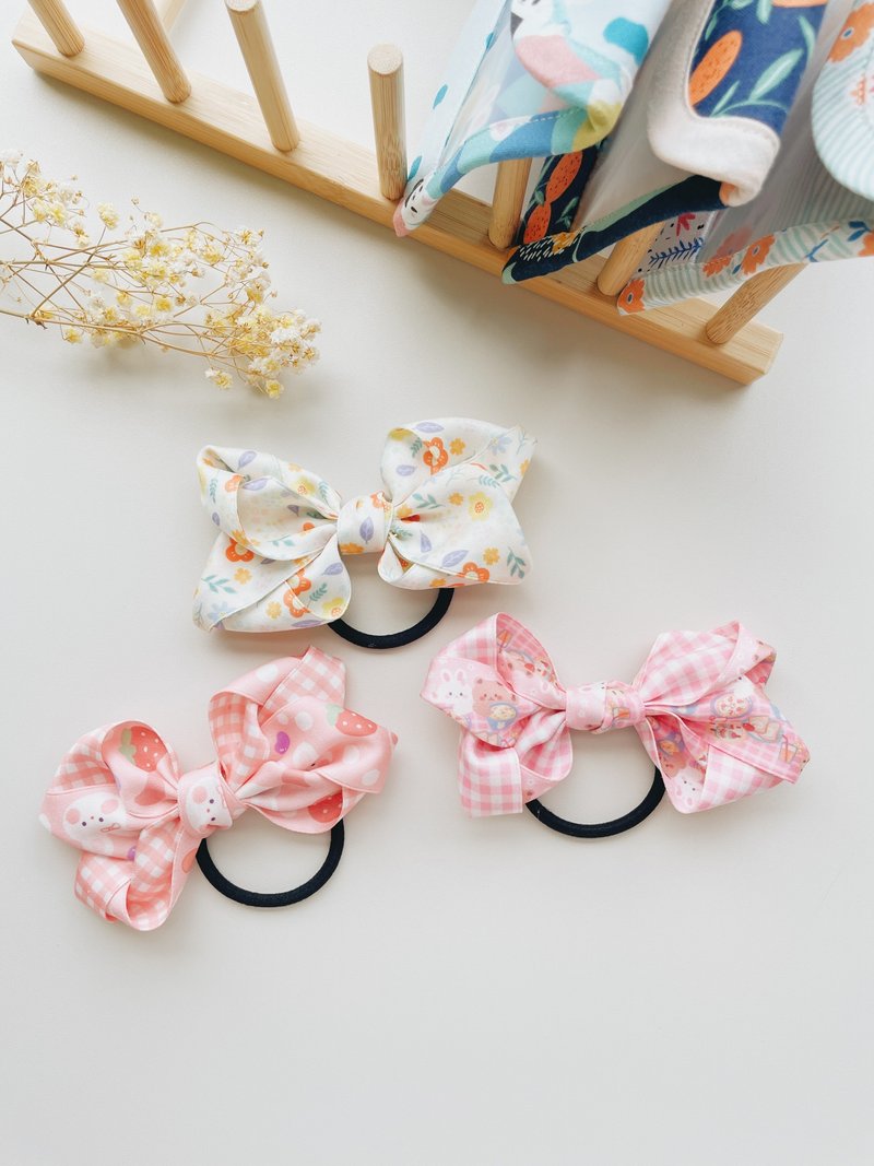 bow hair tie - Hair Accessories - Other Materials 