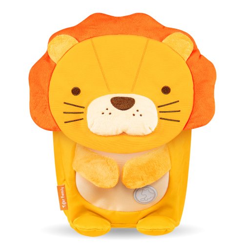 Tiger Family護脊書包/文具 動動好朋友 幼兒後揹包-毛茸獅寶 可張手抱抱 透氣背墊