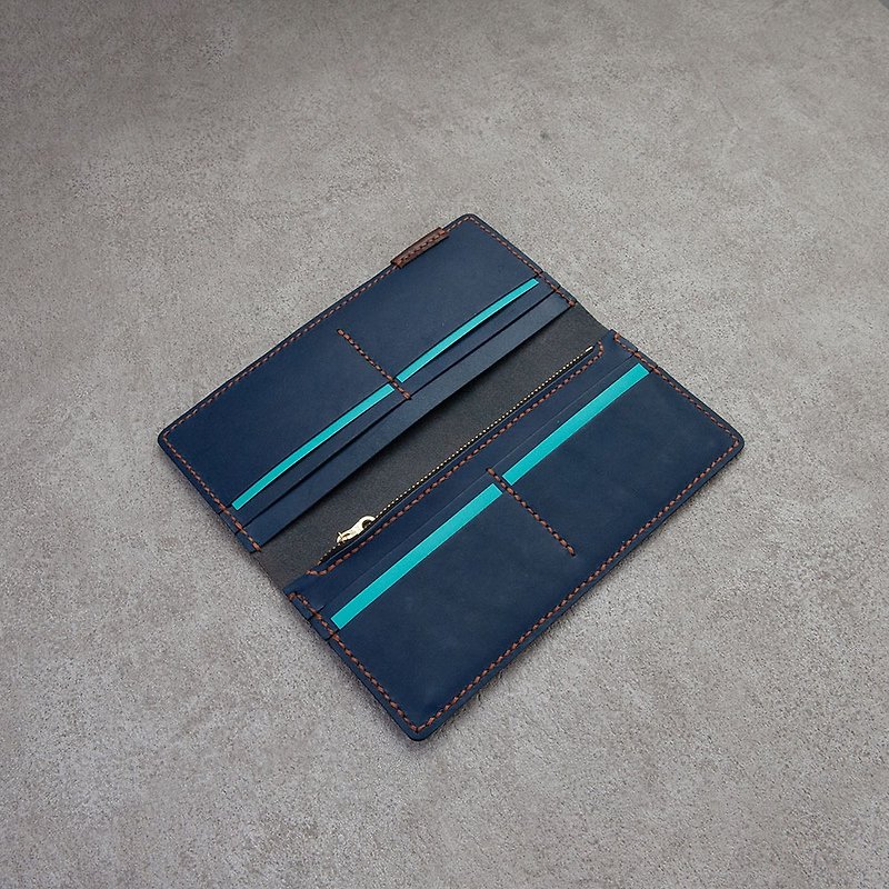 long wallet wallet card holder tainan course - เครื่องหนัง - หนังแท้ 