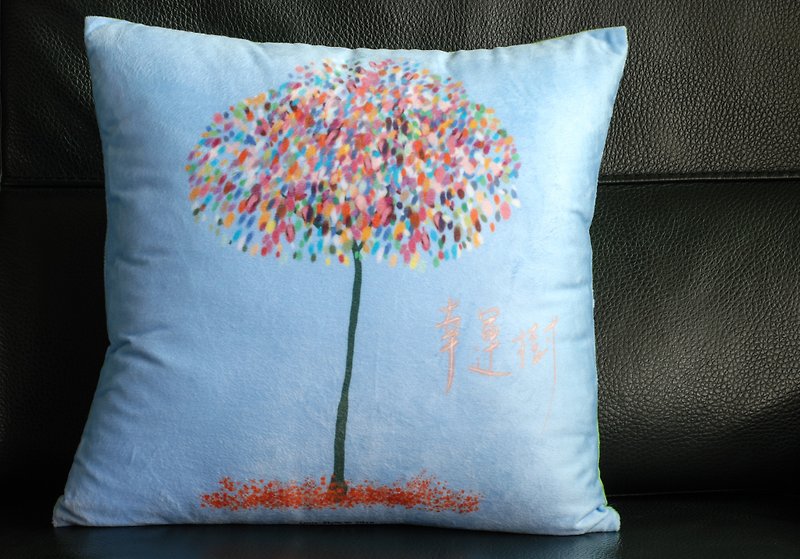 [Pillow] Lucky Tree (customized) - หมอน - กระดาษ ขาว