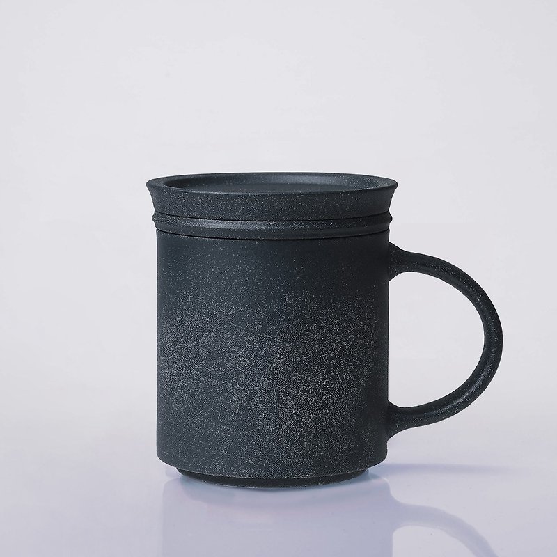不二堂│T-MUG 黑色岩礦馬克杯(黑膽) - 咖啡杯/馬克杯 - 其他材質 