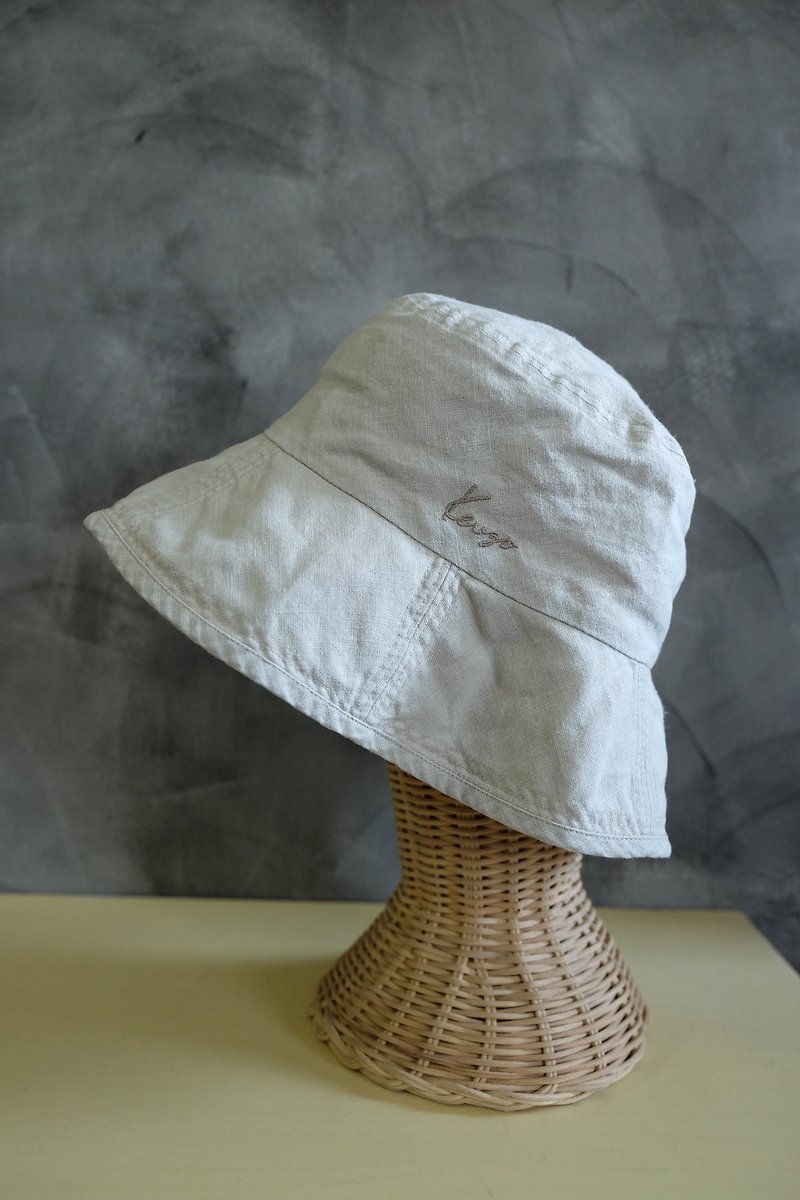 棉．麻 帽子 - Vintage KENZO Bucket Hat