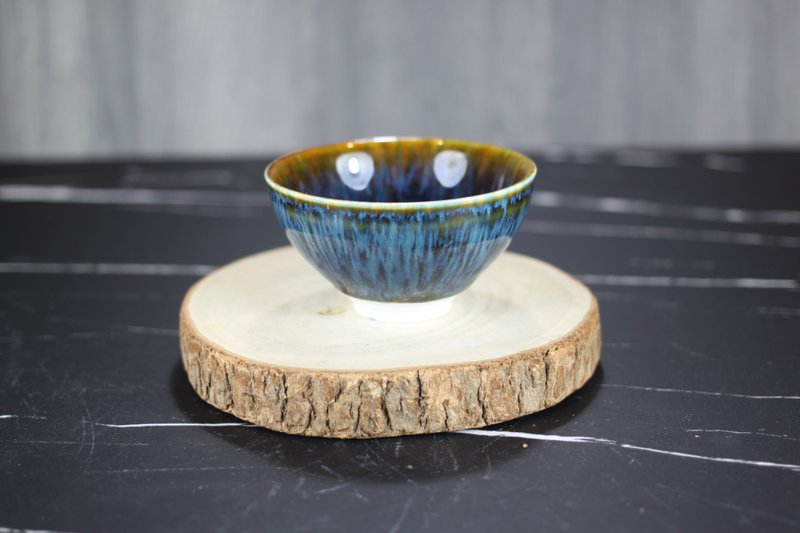 【聖誕禮盒】光動 天目釉茶杯 茶碗 鶯歌陶藝名家葉敏祥作品 - 茶壺/茶杯/茶具 - 瓷 