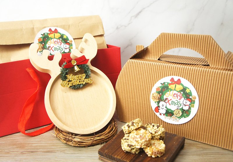 Afternoon Snack Light│Fawn Round Cake Gift Box Set (150g Box + Fawn Plate