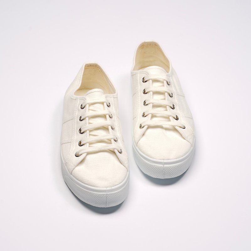 CIENTA Canvas Shoes 15997 05 - Men's Casual Shoes - Cotton & Hemp White