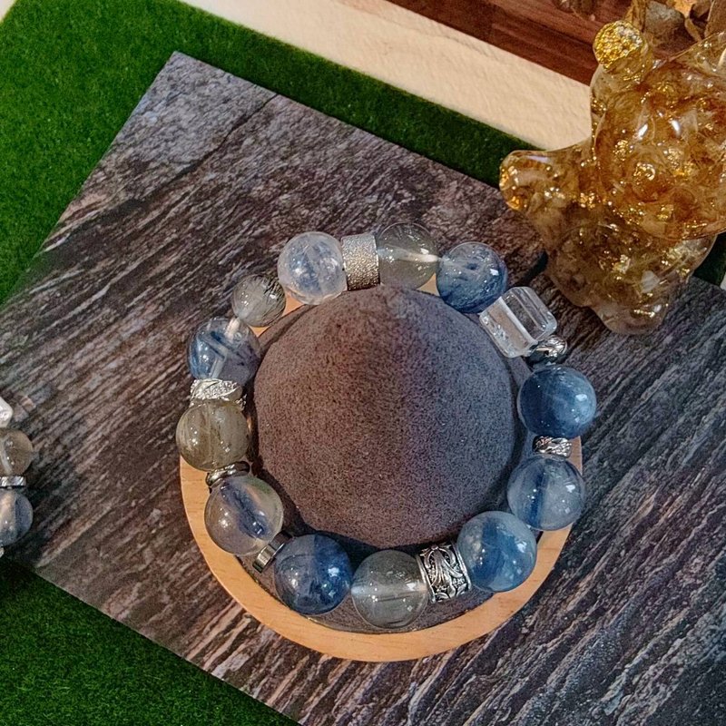 Custom Crystal Gemstone Bracelet | Serene Stability Energy Bracelet - สร้อยข้อมือ - คริสตัล 