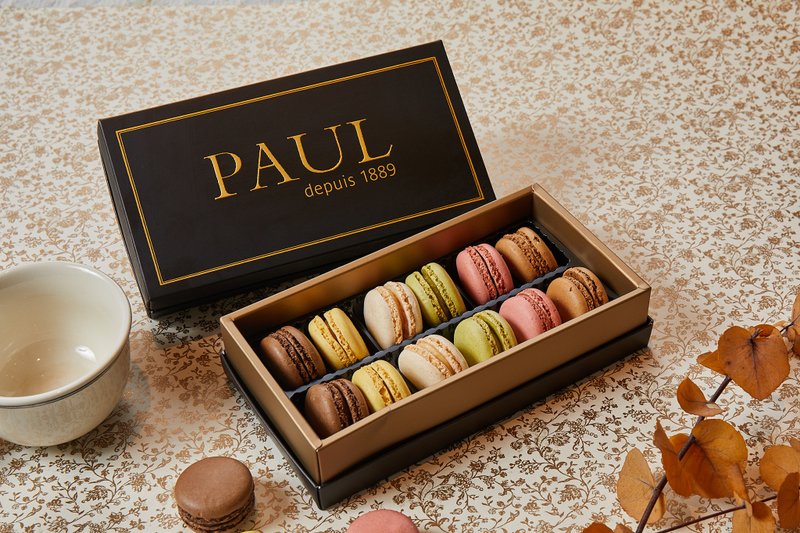 【PAUL】Zunxiang Comprehensive Maca Red Gift Box-12 pieces (including shipping fee) - Cake & Desserts - Fresh Ingredients Khaki