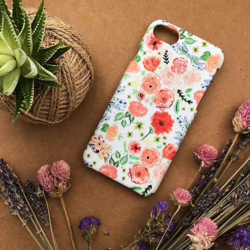 Floral. Matte Case( iPhone, HTC, Samsung, Sony, LG, OPPO)