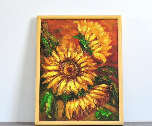 絵画｜油絵｜Sunflowers｜ひまわり｜Interior art 絵画｜油絵｜Sunflowers｜ひまわり｜Interior art