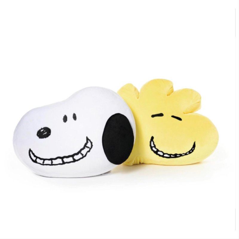 スヌーピー ウッドストック お昼寝枕 スヌーピー ウッドストック - 枕・クッション - ポリエステル イエロー