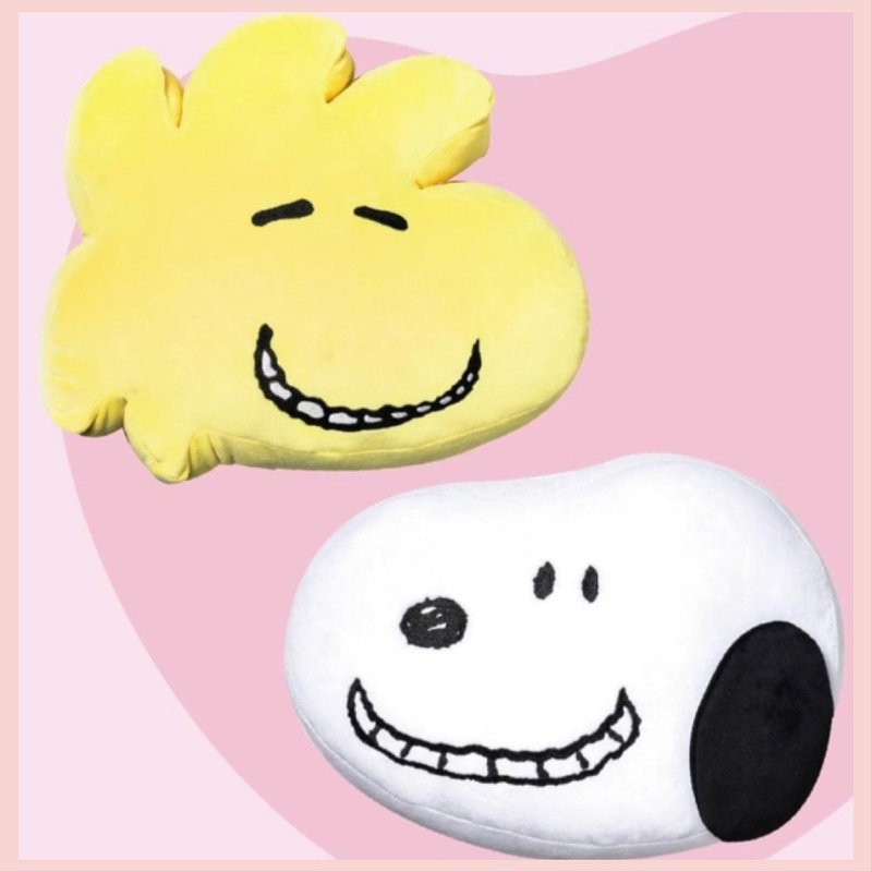 史努比 抱枕 糊塗塔克 午睡枕 snoopy Woodstock 胡士托 - 枕頭/抱枕 - 聚酯纖維 黃色