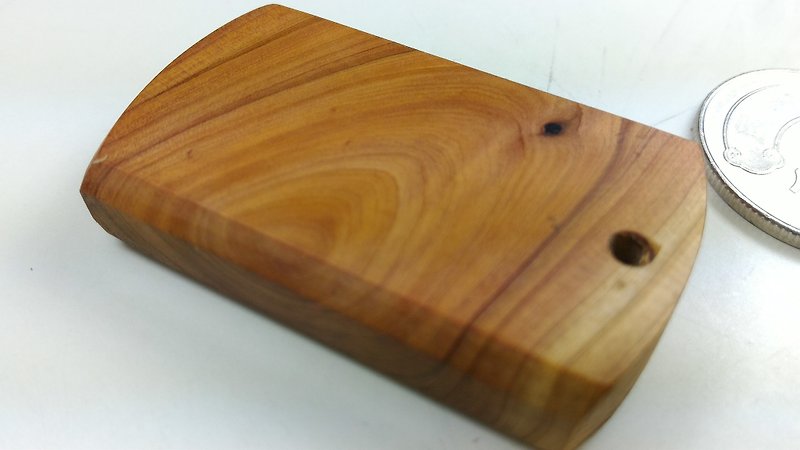 Taiwan Dragon Cypress Wood Pendant (2) - สร้อยคอ - ไม้ 