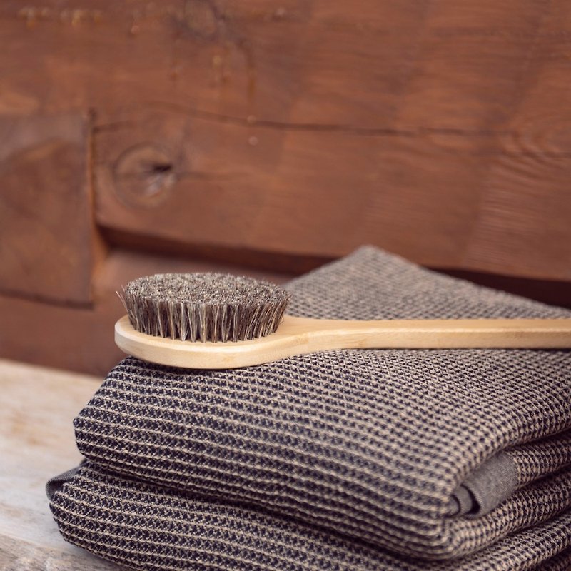 【rento】long handle body cleansing brush - Other - Bamboo 