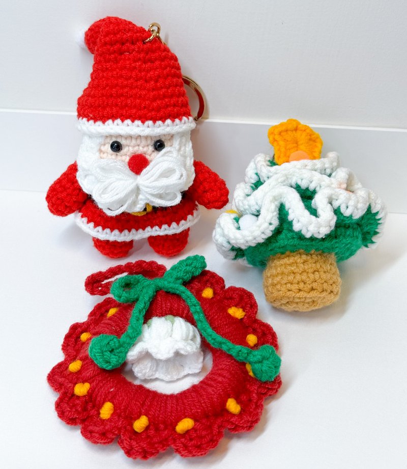 The final plus size knitted Santa pendant - อื่นๆ - วัสดุอื่นๆ 