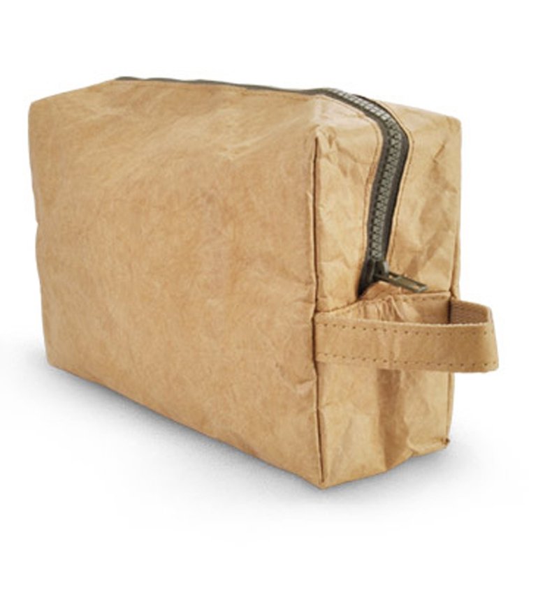 FLYBAG MULTI CASE#4 - กระเป๋าเครื่องสำอาง - ไฟเบอร์อื่นๆ สีกากี