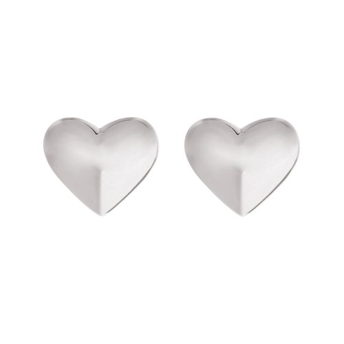J.Gracelet Metal Heart Earrings