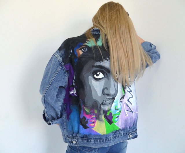 The Little Prince Denim Jacket Hand Painted Jean Jacket for 