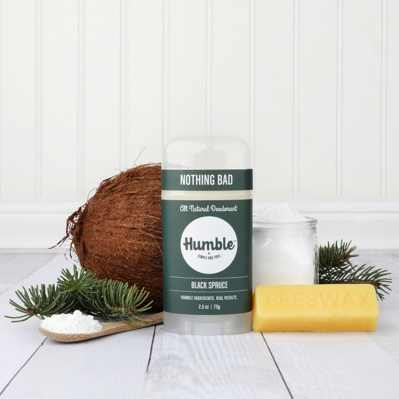 Humble Crystal Balm - Black Spruce 70g - น้ำหอม - วัสดุอื่นๆ สีเขียว