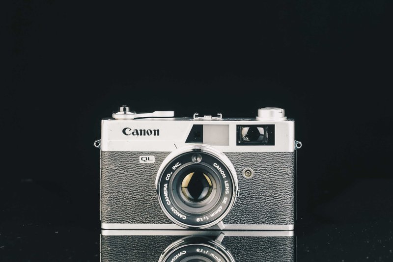 Canon Canonet QL19 #8385 #135底片相機 - 相機/拍立得/底片相機 - 其他金屬 黑色