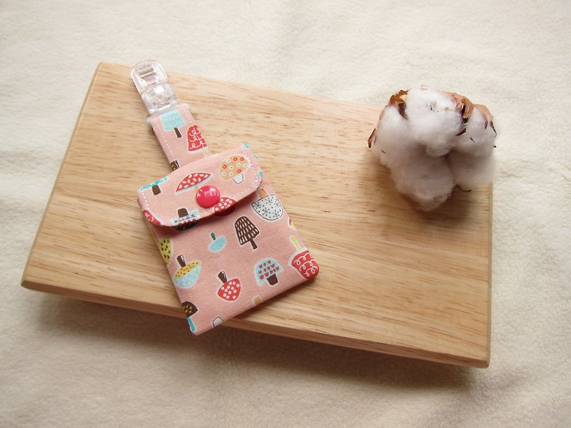 【平安福袋】愛麗絲的彩色香菇朵朵平安福袋(粉紅色) - 彌月禮盒 - 其他材質 多色