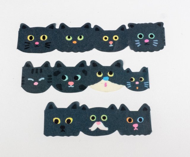 AIUEO マスキングテープ ねこ - ショップ AIUEO マスキング