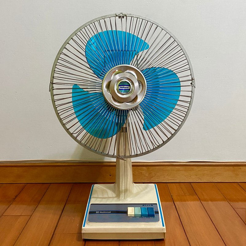 National 松下電器 三葉 小台電風扇 - 電風扇 - 其他材質 藍色