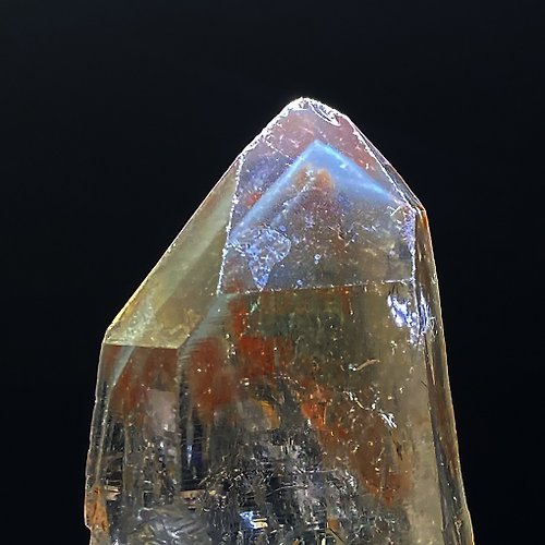 OLINA DESIGN歐林娜設計 頂級稀有幻影幽靈金字塔水晶 印記蝕刻 珍貴透亮 大師水晶