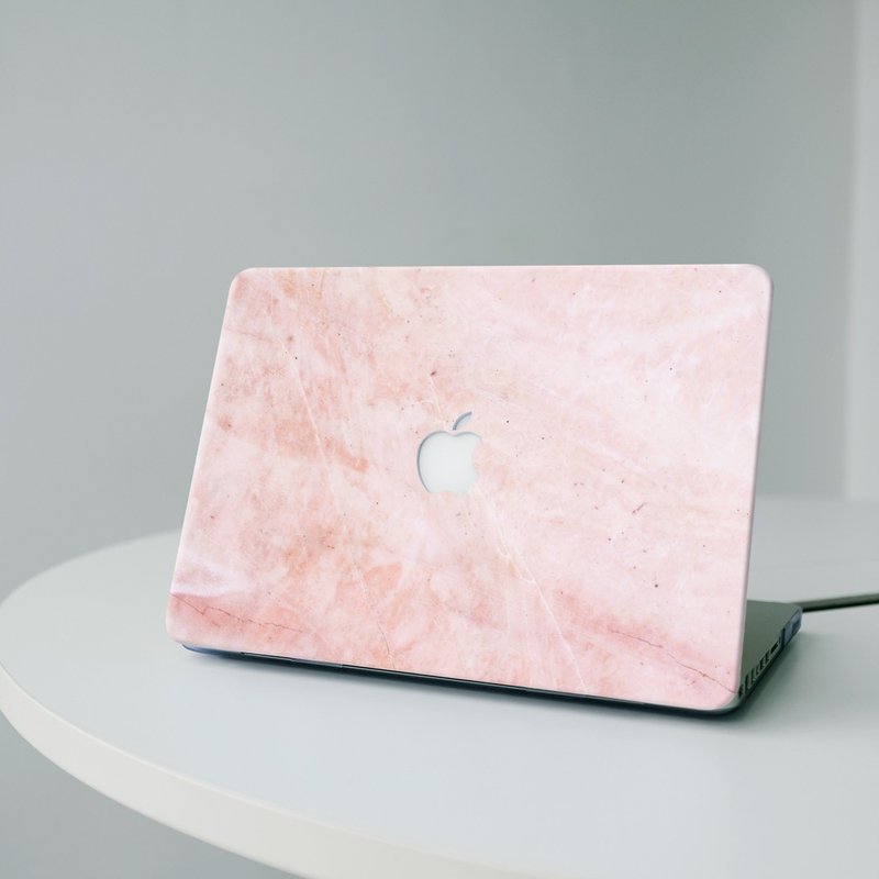 香港品牌 Sell Good 原創大理石紋理 MacBook 保護殼 - 粉紅 - 平板/電腦保護殼/保護貼 - 其他材質 粉紅色