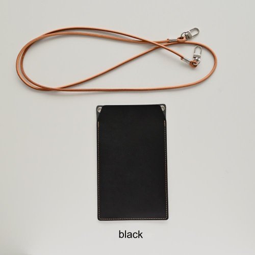 全機種対応 スマホショルダーバッグ ポーチ 本革 オイルレザー