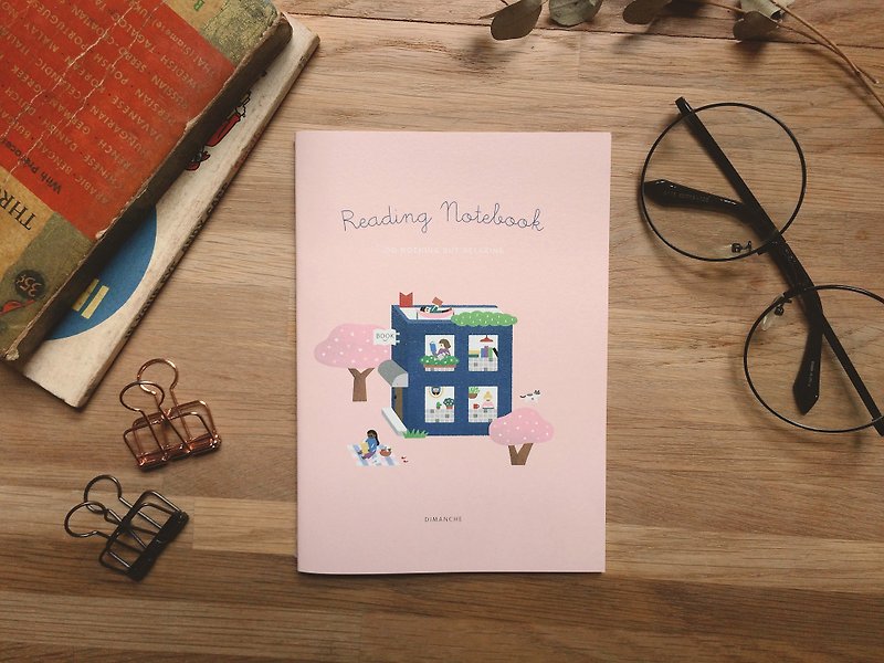 Di Mengqi NOTEBOOK Series - Reading - Notebooks & Journals - Paper Pink