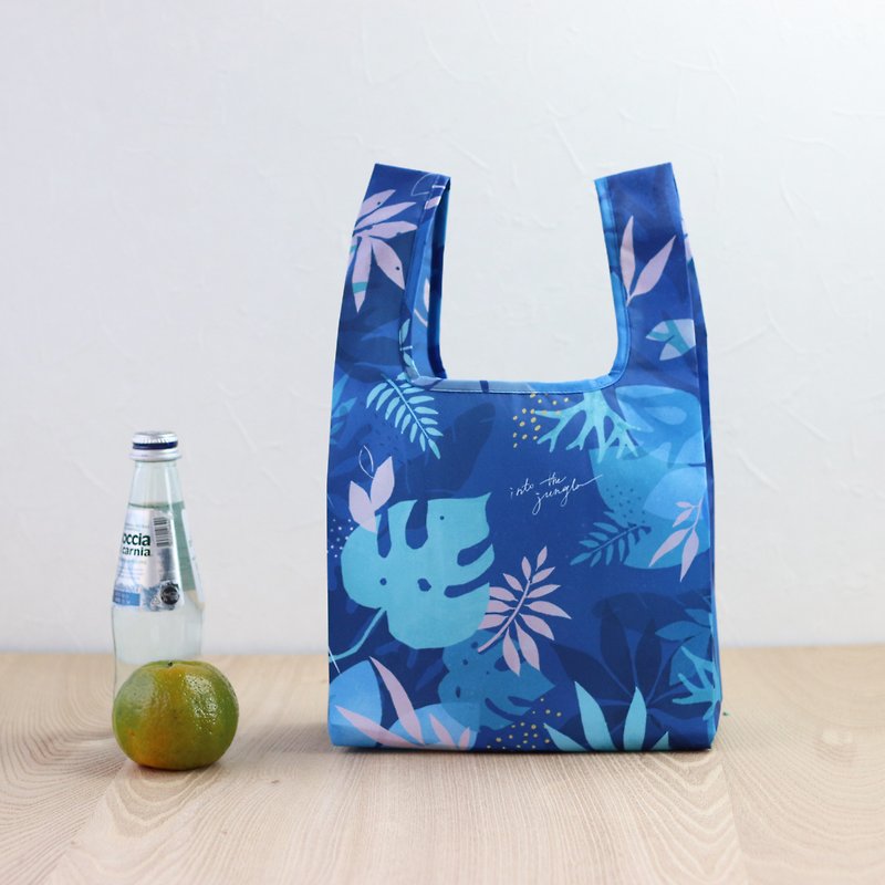 聚酯纖維 手袋/手提袋 多色 - 【美日袋】環保購物袋-叢林探險 (便當袋/小提袋)-可摺疊收納