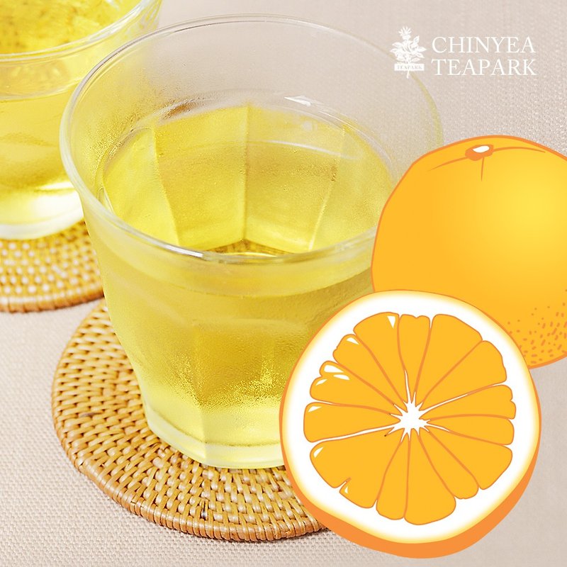 ชาอู่หลงส้มโอทอง - ชาอู่หลงผลไม้ยอดนิยมในไต้หวัน - ชา - โลหะ ขาว