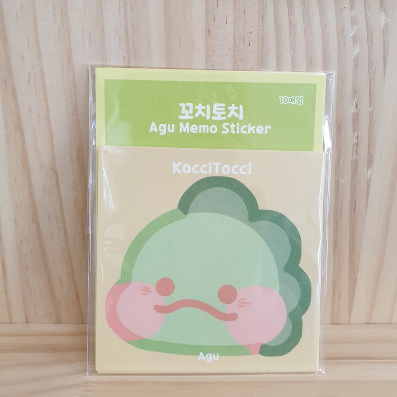 KocciTocci Agu's Mojo paper memo sticker - Stickers - Paper 