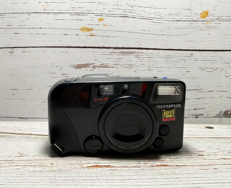 OLMPUS OZ 120 ZOOM Film Camera - กล้อง - โลหะ สีดำ