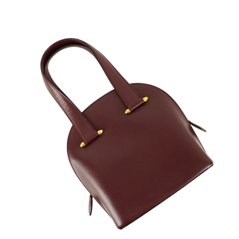 美品 カルティエ マストライン ハンドバッグ レザー (01405) - 手提包/手提袋 - 真皮 紅色