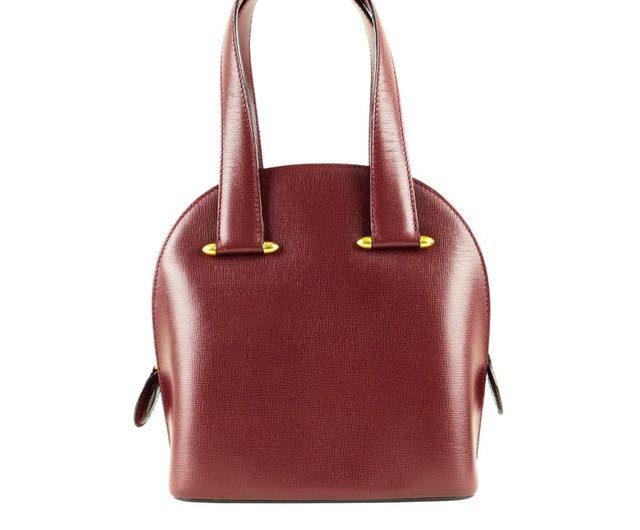 美品 カルティエ マストライン ハンドバッグ レザー (01405