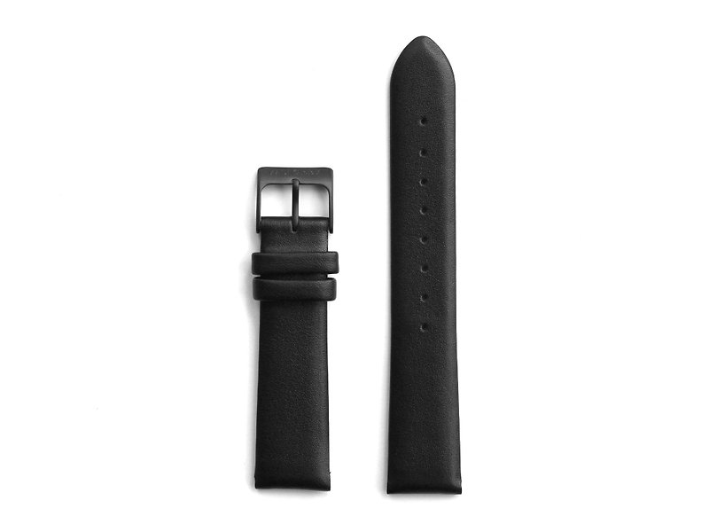 MG002 strap | black buckle x black belt - Women's Watches - Genuine Leather Black