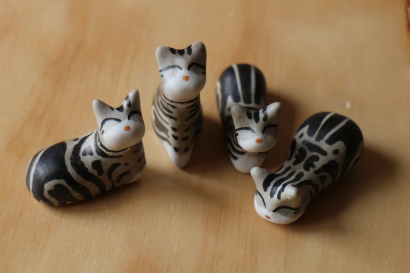 American Shorthair Kitten Stone(Cat Research Laboratory) - Stuffed Dolls & Figurines - Porcelain 