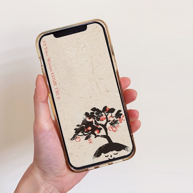 心願樹【手機桌布】 l 書法文藝  l  原創設計 - 電腦手機桌布/貼圖/App 圖示 - 其他材質 