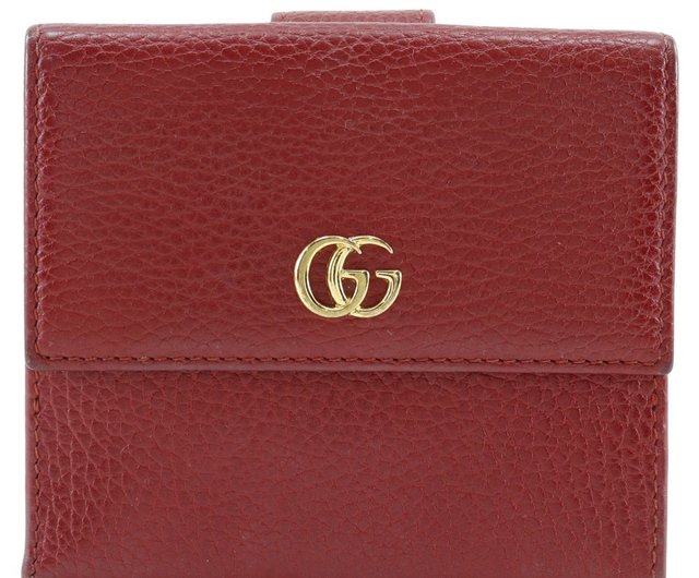 【美品】 950 GUCCI グッチ マーモント 2つ折り 財布 グッチ(GUCCI) マーモント レディース二つ折り財布 | 通販・人気