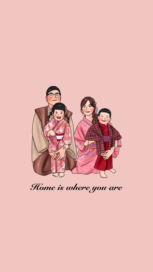 安博手繪AmberC0.draw 似顏繪-電子檔-人物、婚紗、小孩、寵物