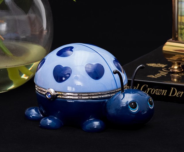 Bradford hotsell Exchange 2011 Blue Lady Bug Music Trinket Box